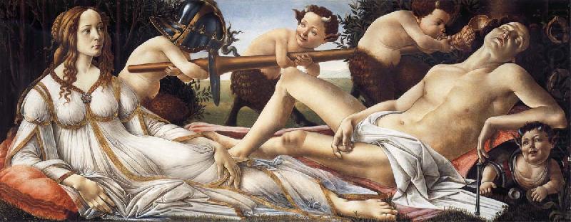 Sandro Botticelli Venus and Mars china oil painting image